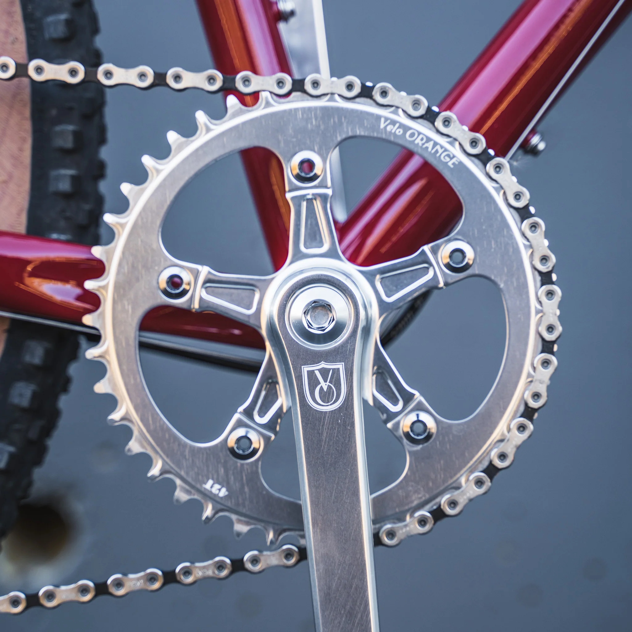 Single Ring Crankset w/ Narrow-Wide Chainring - Image 2